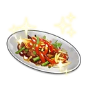 Exquisite Flaming Jangseung Stir-Fry