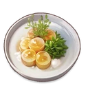 Golden Butter-Grilled Scallops